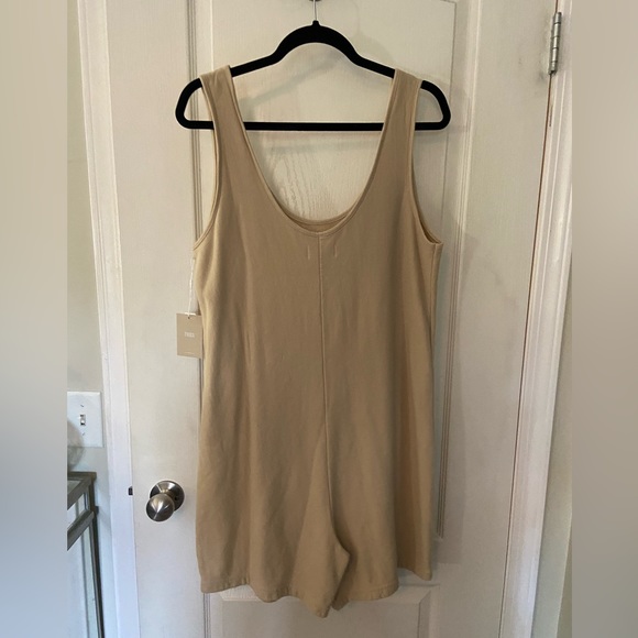 Tkees Short Sleeveless Latte Playsuit - Picture 4 of 13